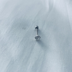 Piercing tragus ponto de luz 4.5mm