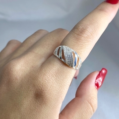 Anel filetes trabalhados