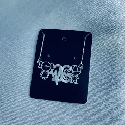 Corrente batimento cardíaco casal