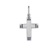 Pingente Cruz Com Cruz Detalhada Dentro 2,9cm