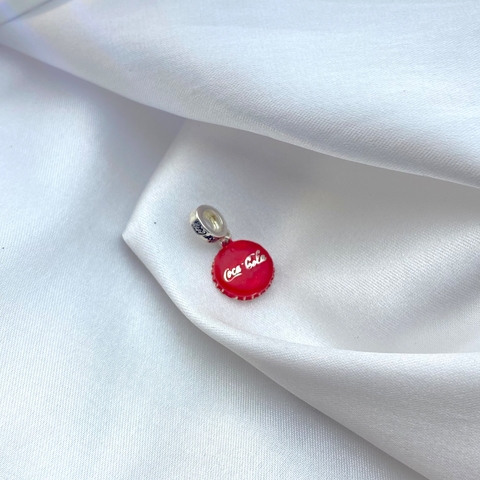 Berloque tampa da garrafa de coca