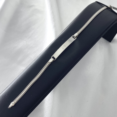 Pulseira Plaquinha Lacraia