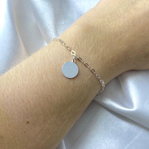 Pulseira medalha pai nosso