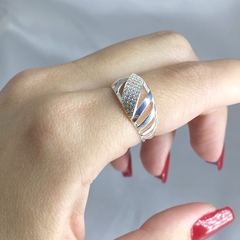 Anel filetes trabalhados - comprar online