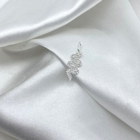 Pingente cobra cravejado