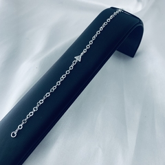 Pulseira zircônia de triângulo