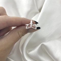 ANEL CAUDA DE SEREIA VAZADA COM TRABALHO - comprar online