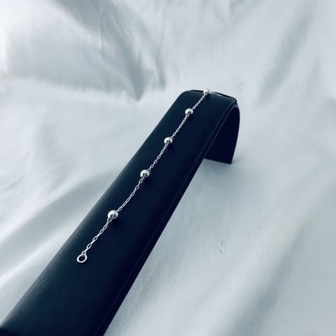 Pulseira bolinhas médias 5mm