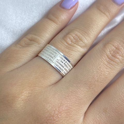 Anel oração pai nosso