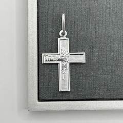 Pingente Cruz Com Face De Cristo 2,9cm - comprar online