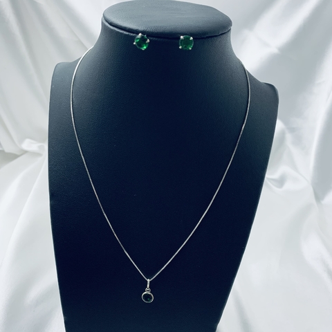 Conjunto C/ Zircônia Redondo