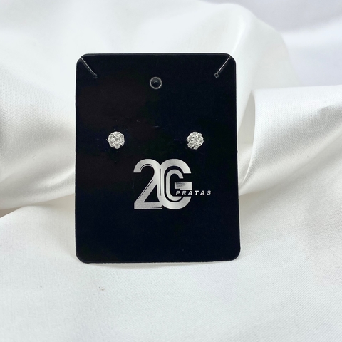 BRINCO REDONDO ZIRCÔNIA