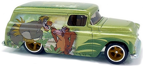 55 Chevy Panel - Carrinho - Hot Wheels - Disney - The Jungle Book - Real Riders