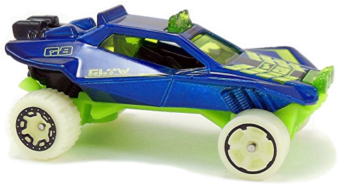 Sandivore - Carrinho - Hot Wheels - GLOW WHEELS - 8/10 - 251/365 - 2017 - NE0ST
