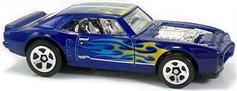 Custom 67 Pontiac Firebird - Carrinho - Hot Wheels - FLAMES - 5/10 - 324/365 - 2017 - OGHDP