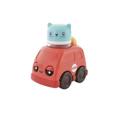 Veículo - Carro - Animalzinho Divertido - Gatinho - FISHER-PRICE