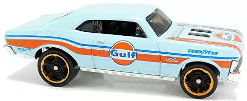 68 Chevy Nova - Carrinho - Hot Wheels - SPEED GRAPHICS - 7/10 - 67/250 - 2018 - 1TBBC