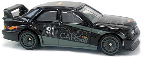 Mercedes-Benz 190E 2.5-16 - Hot Wheels - Euro Speed - CAR CULTURE - 3/5 - 2017