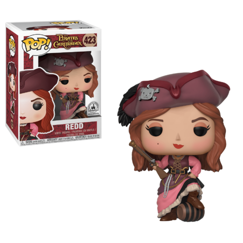 Redd - Funko Pop - Piratas do Caribe - 423 - Disney Parks Exclusive