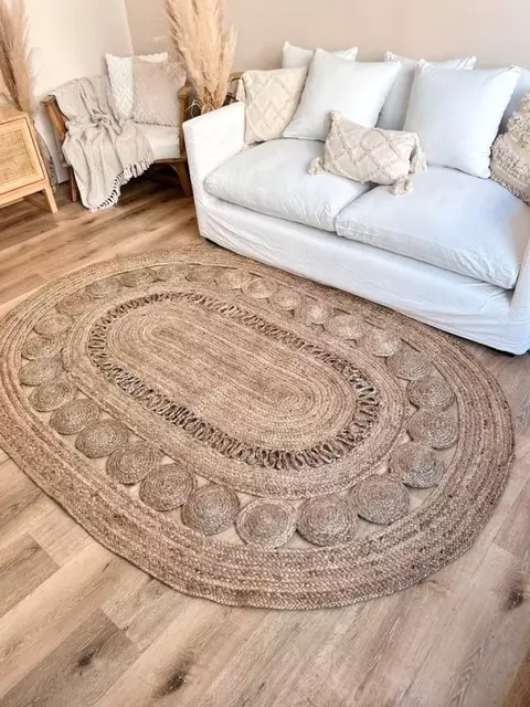 Alfombra Oval Calada