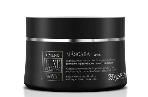 MASCARA AMEND LUXE EXTREME REPAIR 250G REPARADORA
