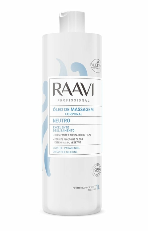 Oleo de Massagem Raavi Neutro 1l