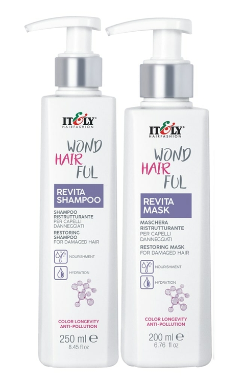 Itely Wond Hair Ful Revita Reestruturante Shampoo + Mascara