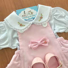 Jardineira com Camisa - comprar online