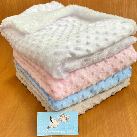 Cobertor Plush 100% Algodão