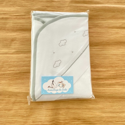 Toalha de banho dupla com capuz