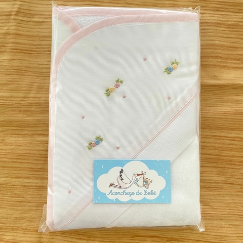 TOALHA DE BANHO DUPLA COM CAPUZ