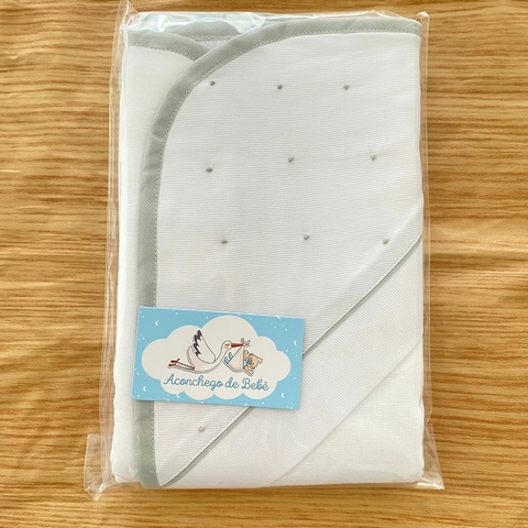 TOALHA DE BANHO DUPLA COM CAPUZ