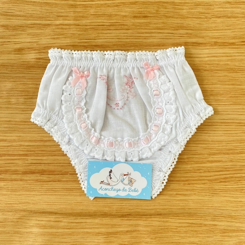 Calcinha Bunda Rica - Floral Rosa - comprar online