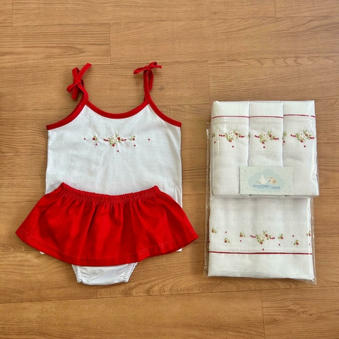 Kit coordenado Morango