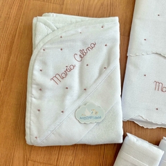 Enxoval Coordenado Personalizado - Aconchego de Bebê