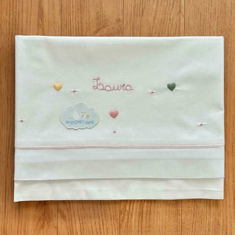 Lençol de Xixi - Corações Coloridos