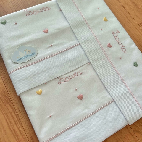 Jogo Lençol Berço 3 Peças