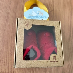 Sapatinho em Algodão Egípcio - Aconchego de Bebê