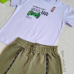 Conjunto Menino Fakini Player on-line - Coleção Nova Tamanho 03 - comprar online