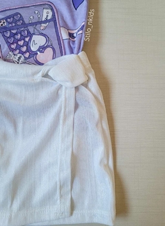 CONJUNTO Tile e Sul Menina Lilas - Lovely Style - loja online