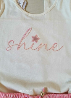 CONJUNTO Tile e Sul Menina Shine|Rosa - loja online