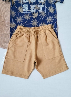 CONJUNTO Menino Tile e Sul Verão - Sun Set - Azul - Stilo N Kids