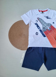 CONJUNTO Menino Tile e Sul Verão - Space Mission - Branco - comprar online