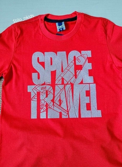 CONJUNTO Menino Tile e Sul Verão - Space Travel - Vermelha - Stilo N Kids