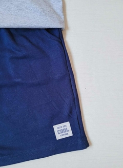 CONJUNTO Menino Tile e Sul verão - I'm Future - Cinza|Azul - loja online