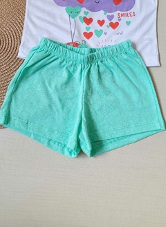 PIJAMA Menina verão Minifan - Regata Núvem - comprar online