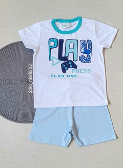 PIJAMA Menino Verão Minifan - Play Press