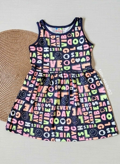 VESTIDO Brandili Verão - Preto Smile