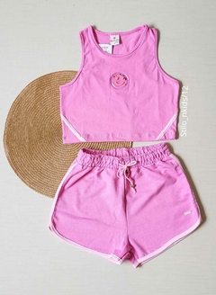 CONJUNTO Brandili Menina Verão - Smile em Cotton