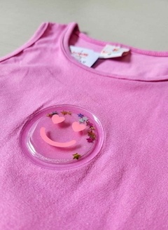 CONJUNTO Brandili Menina Verão - Smile em Cotton - Stilo N Kids